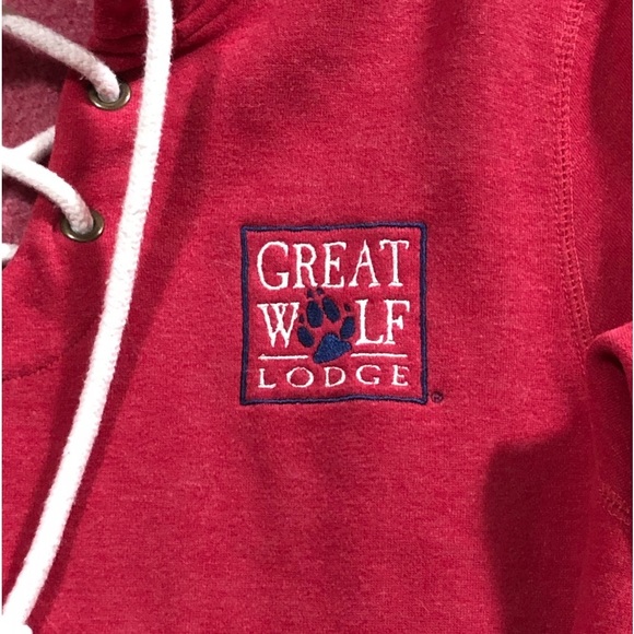 Great Wolf‎ Lodge SUPER SOFT Collectible Hoodie by Noble Wear 2X XXL Thumbholes - Picture 3 of 7